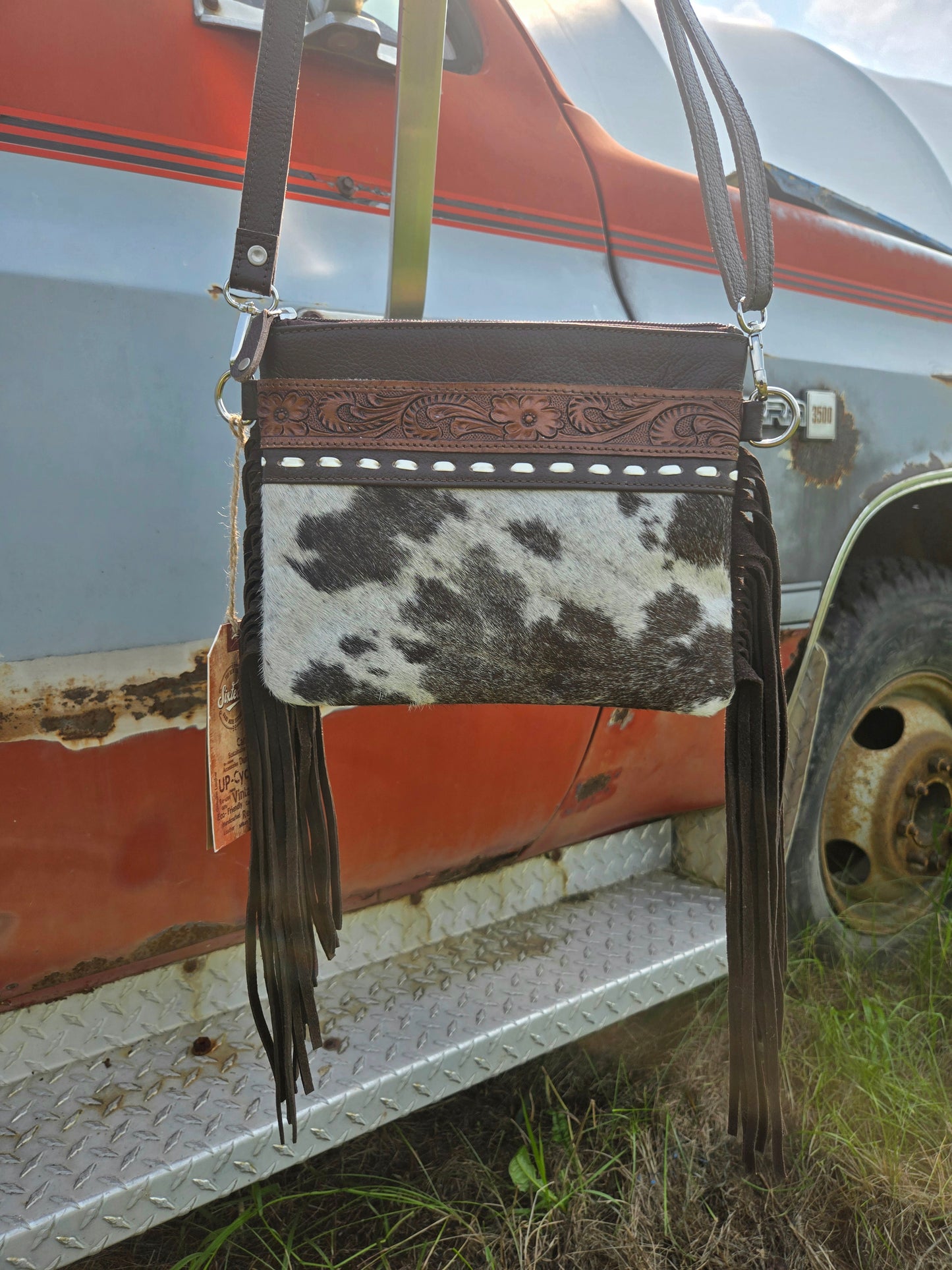Fringe Cowhide Cross-body bag