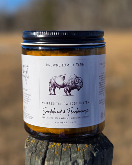 Sandalwood & Frankincense Whipped Body Butter