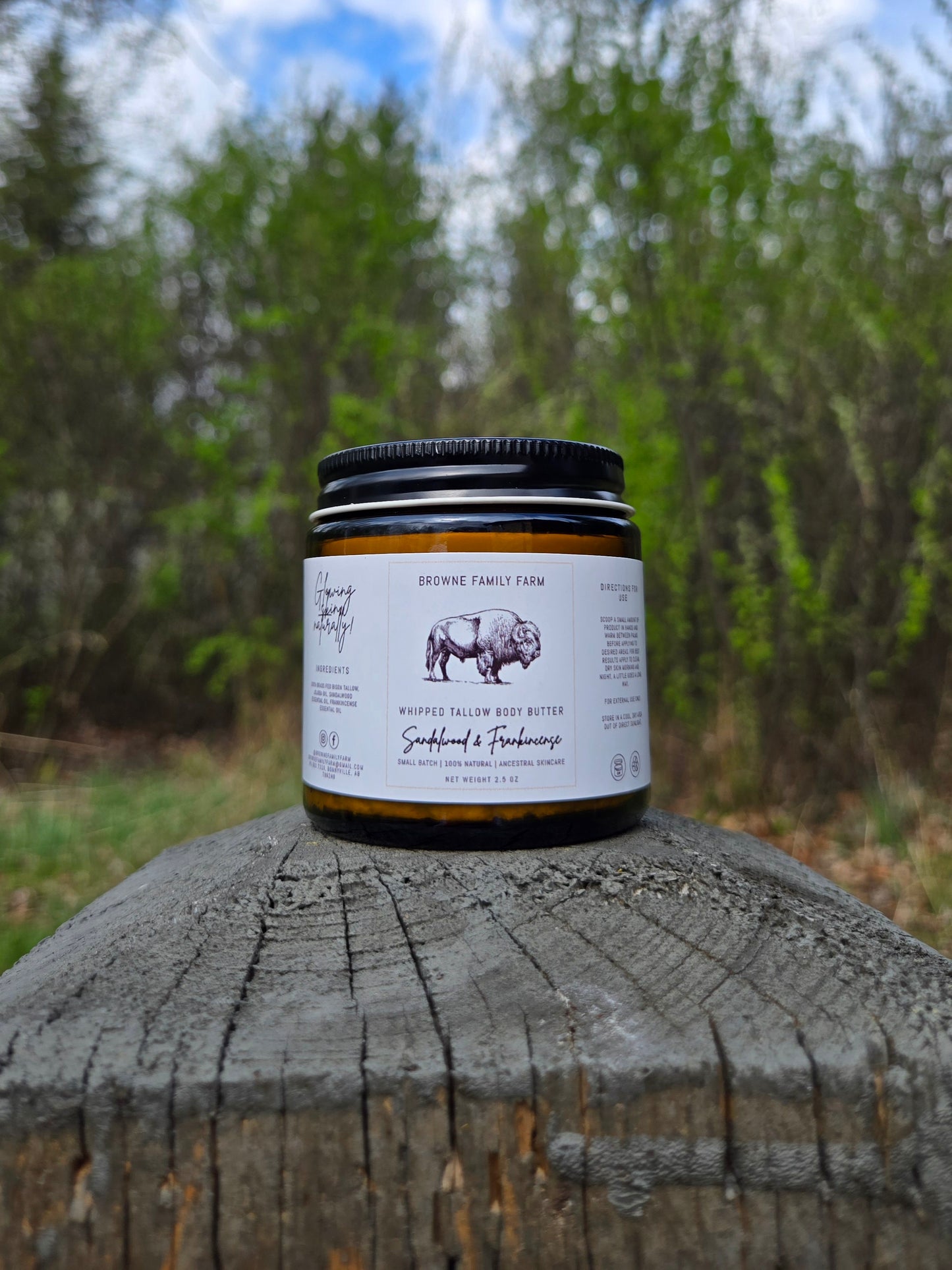 Sandalwood & Frankincense Whipped Body Butter